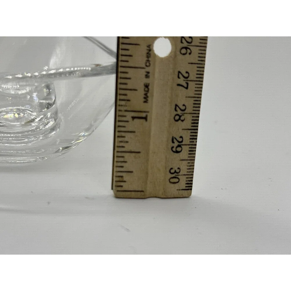 Marc Aurel Lead Crystal Candle Holders Set Of 2 Clear Germany Decor